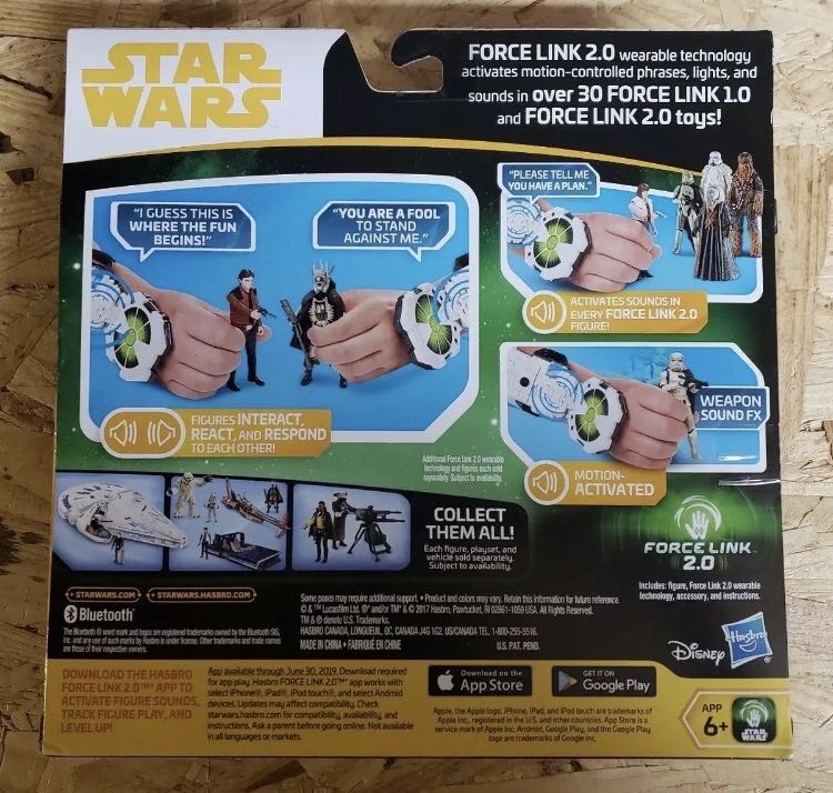 Han Solo (with Force Link Starter Set) - Hasbro (Solo: A Star Wars Story) action figure collectible - Main Image 2