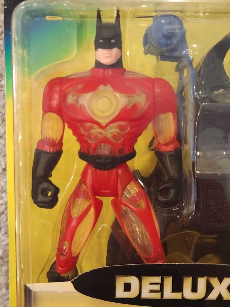 Batman (Laser Disc) (Deluxe) - Kenner (Batman: Batman Forever) action figure collectible [Barcode 076281641812] - Main Image 3
