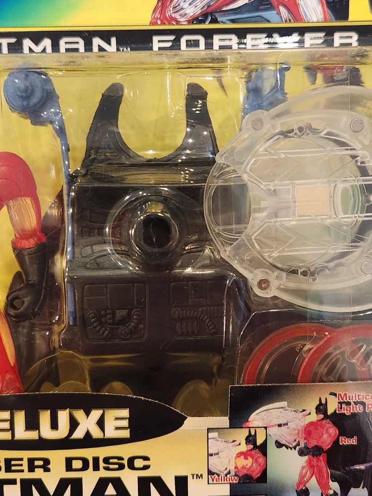 Batman (Laser Disc) (Deluxe) - Kenner (Batman: Batman Forever) action figure collectible [Barcode 076281641812] - Main Image 4