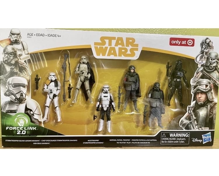 Imperial Patrol Trooper Solo Force Link 2.0 6-Figure Multipack (Target Exclusive) - Hasbro (Solo: A Star Wars Story) action figure collectible - Main Image 3