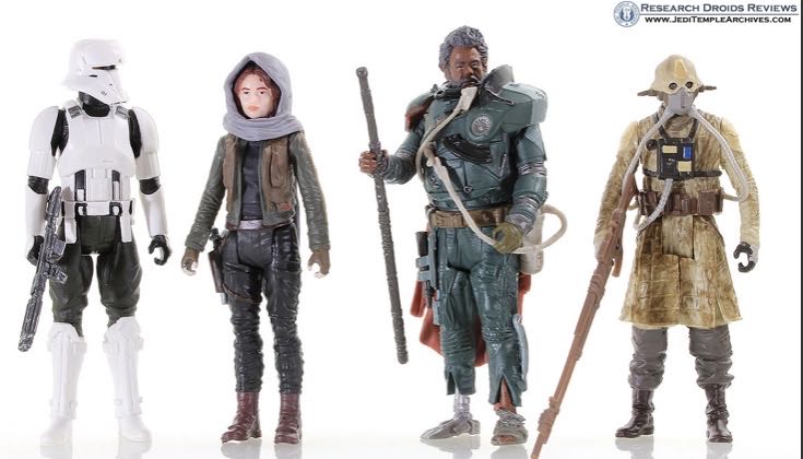 Jedha Revolt [Sergeant Jyn Erso (Jedha), Edrio Two Tubes, Imperial Hovertank Pilot & Saw Gerrera) RO Multipack - Hasbro (Rogue One: A Star Wars Story) action figure collectible - Main Image 3