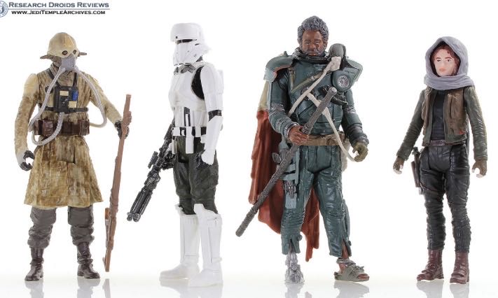 Jedha Revolt [Sergeant Jyn Erso (Jedha), Edrio Two Tubes, Imperial Hovertank Pilot & Saw Gerrera) RO Multipack - Hasbro (Rogue One: A Star Wars Story) action figure collectible - Main Image 4