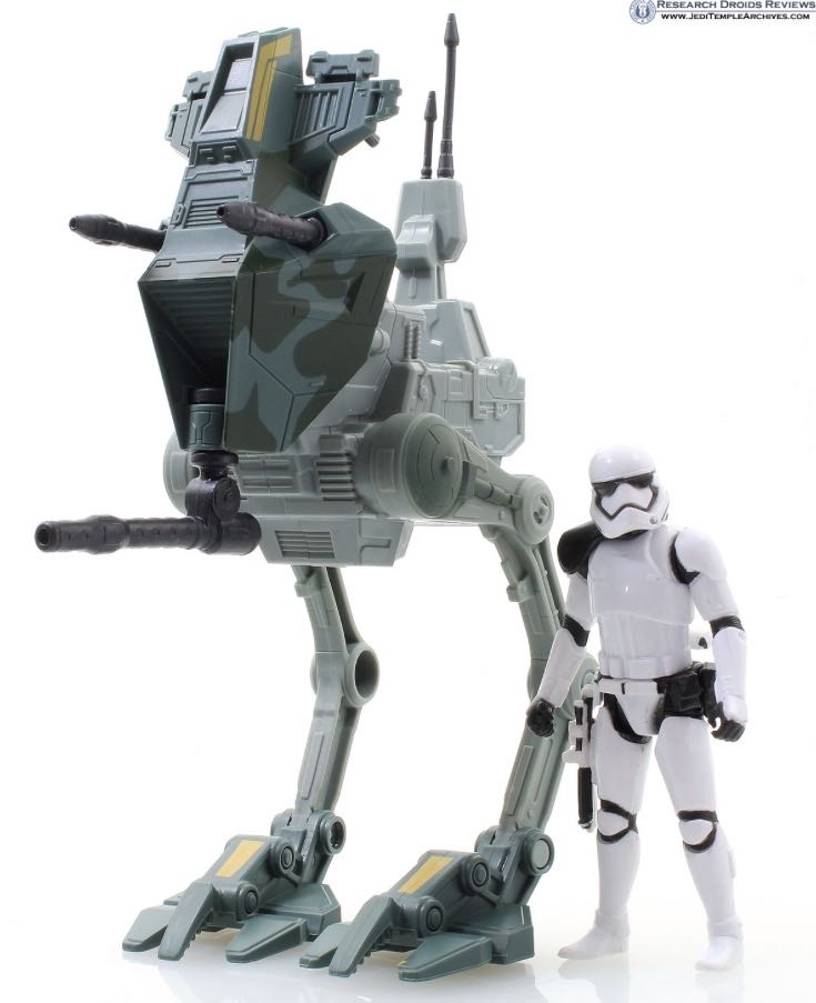 Assault Walker (With FO Stormtrooper Sergeant) TFA - Vehicles - Class I, Forest) - Hasbro (Star Wars Episode VII: The Force Awakens) action figure collectible - Main Image 4