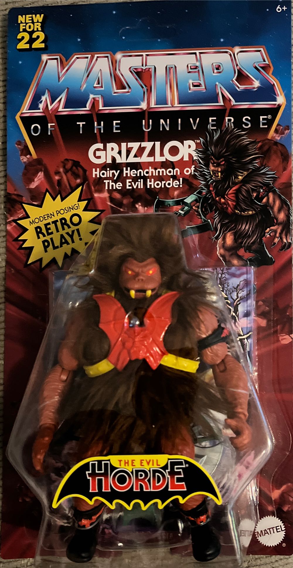 MOTU Origins: Grizzlor - Mattel (Masters of the Universe: Origins) action figure collectible [Barcode 194735175635] - Main Image 3
