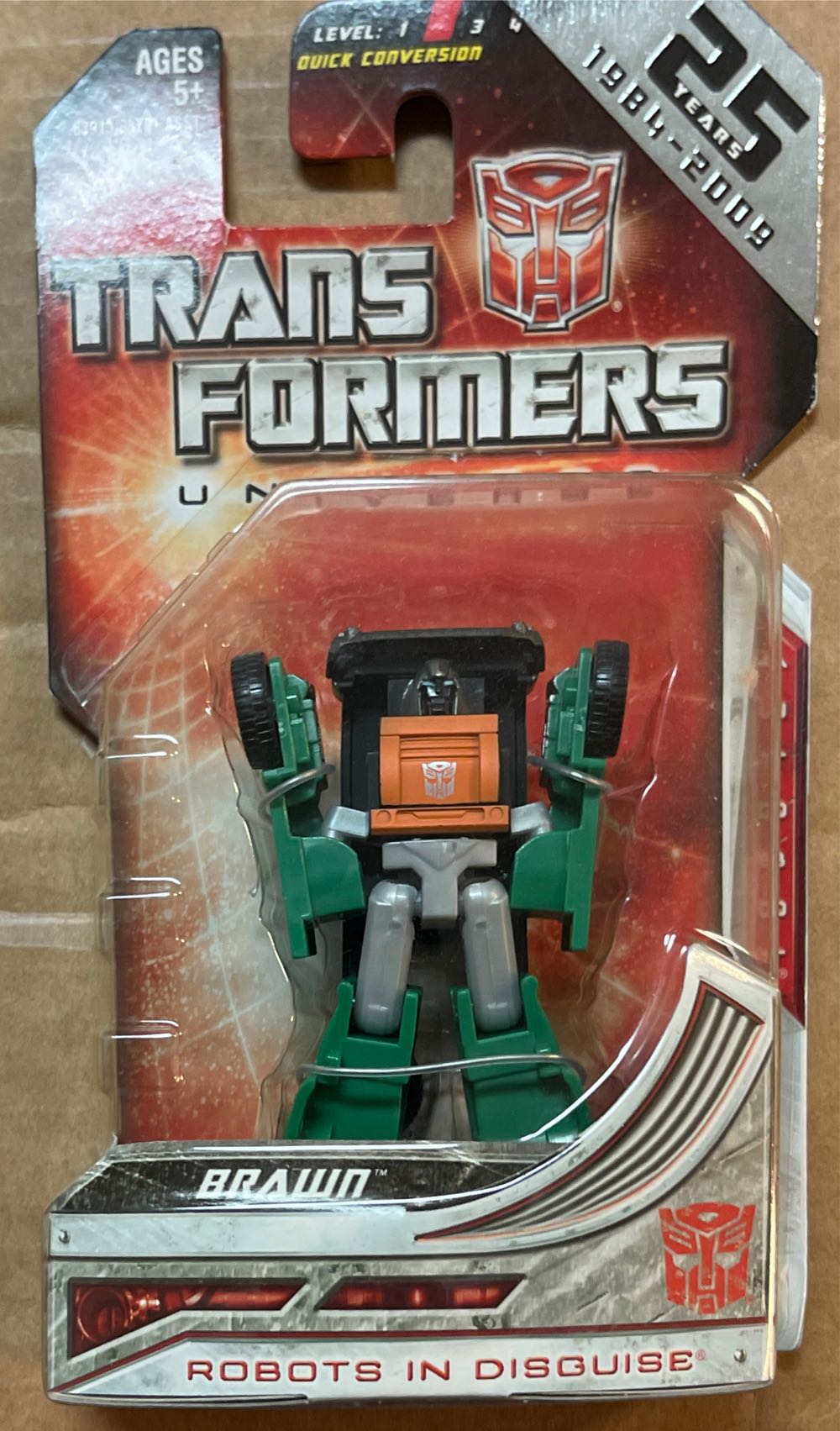 Transformers Universe Brawn Complete Legends 25th Anniversary Beachcomber - Hasbro (Transformers Universe) action figure collectible [Barcode 653569354611] - Main Image 2