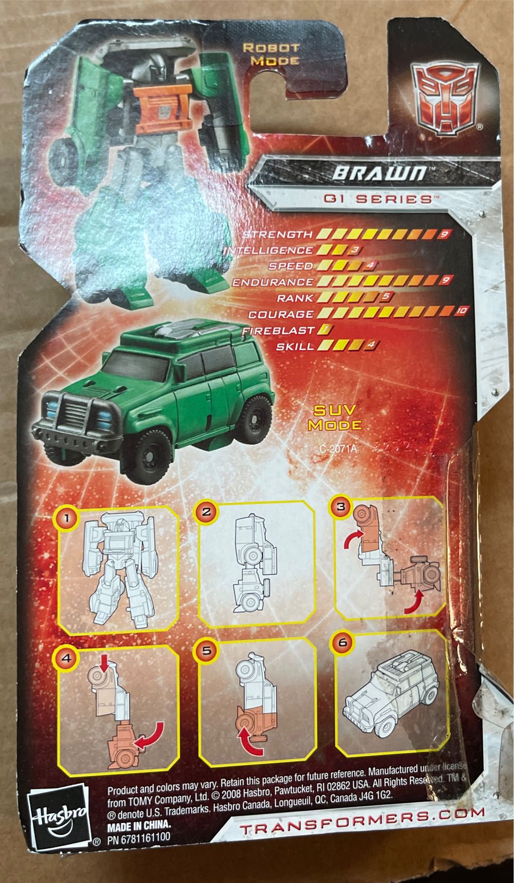 Transformers Universe Brawn Complete Legends 25th Anniversary Beachcomber - Hasbro (Transformers Universe) action figure collectible [Barcode 653569354611] - Main Image 3