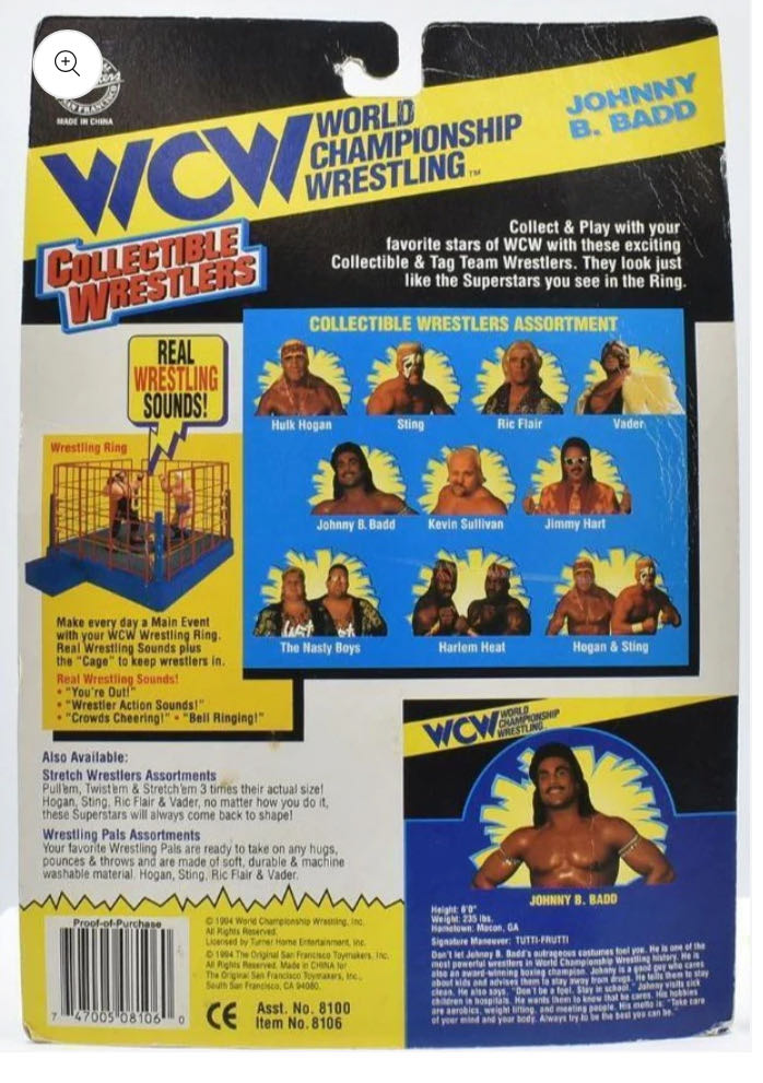 WCW OSFTM - OSFTM (Hulk Hogan) action figure collectible - Main Image 2