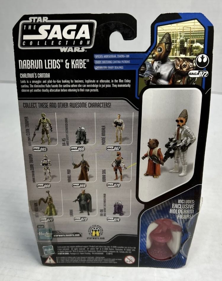 Nabrun Leids & Kabe TSC - SAGA 072 - Hasbro (Star Wars Episode IV: A New Hope) action figure collectible - Main Image 2