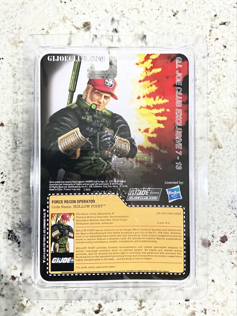 Hollow Point - Hasbro - G.I. Joe (G.i. Joe Collector’s Club Exclusive) action figure collectible - Main Image 2