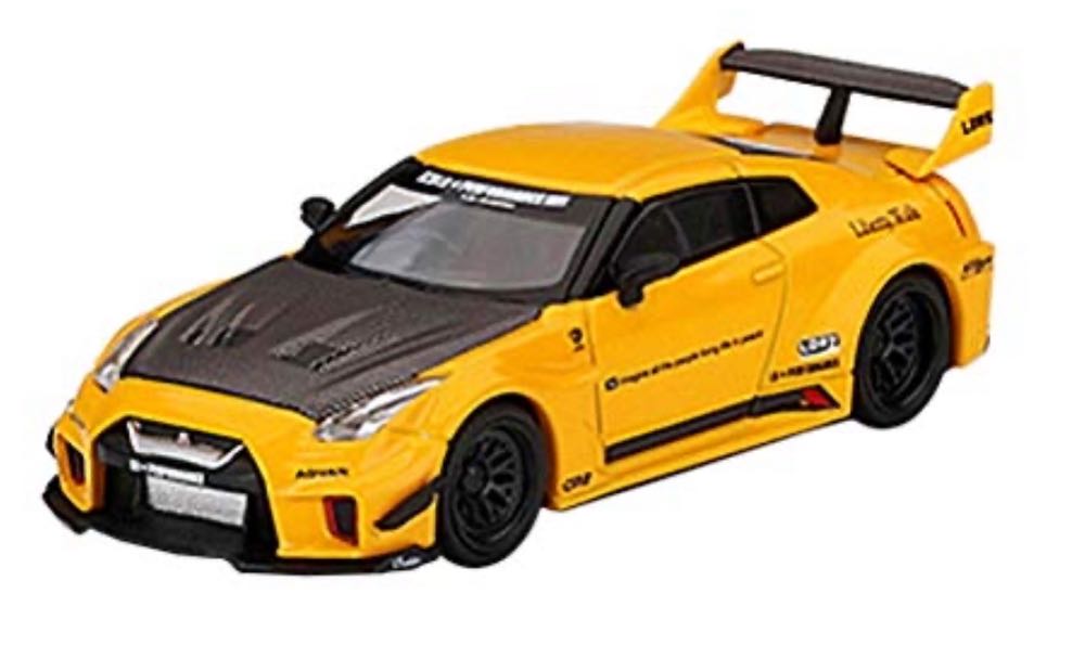 Nissan Skyline R35 GT-RR - Mini GT (LB-Sihouette WORKS) action figure collectible [Barcode 4895183679596] - Main Image 2