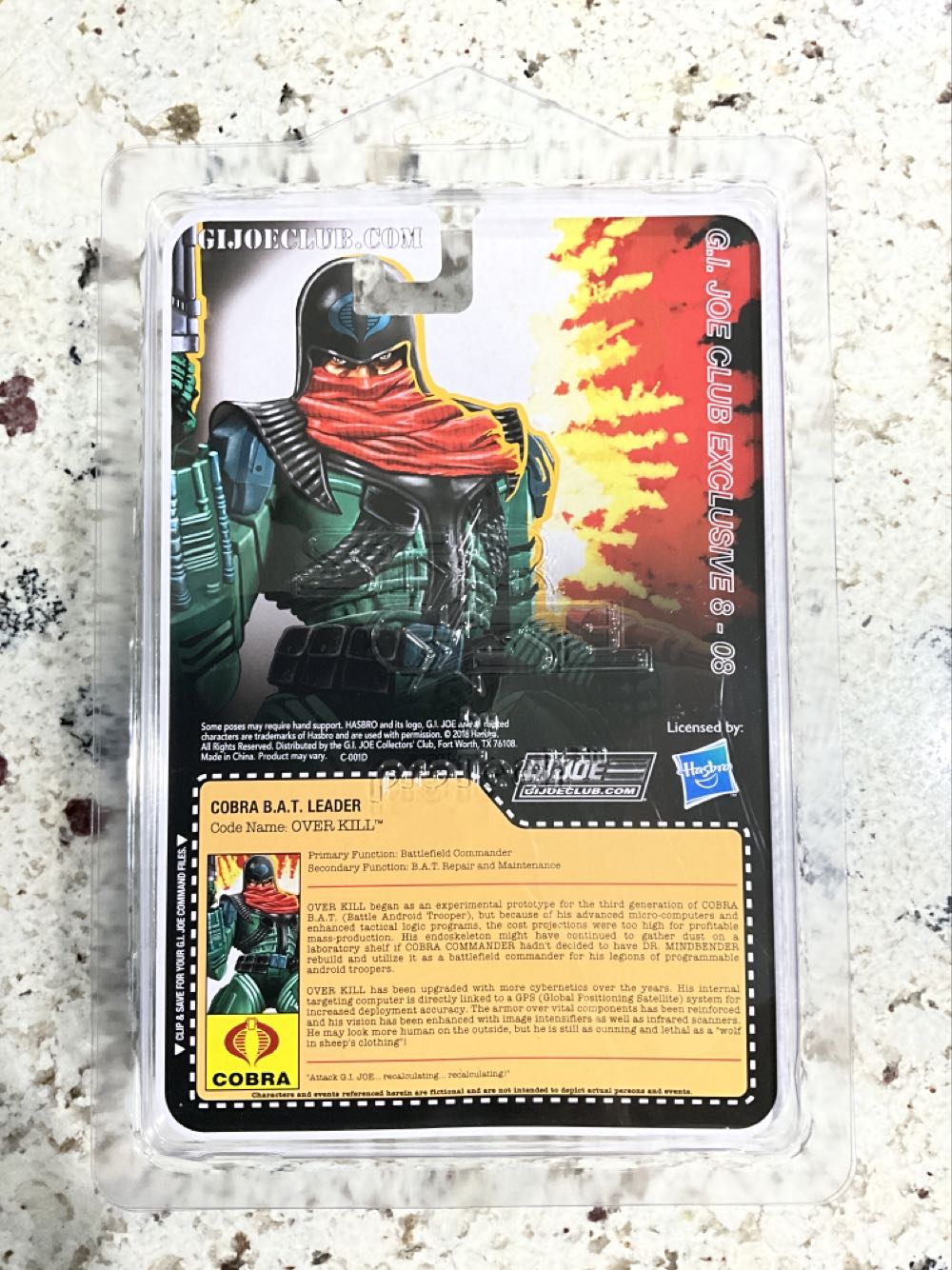 Overkill  (G.i. Joe Collector’s Club Exclusive) action figure collectible - Main Image 2