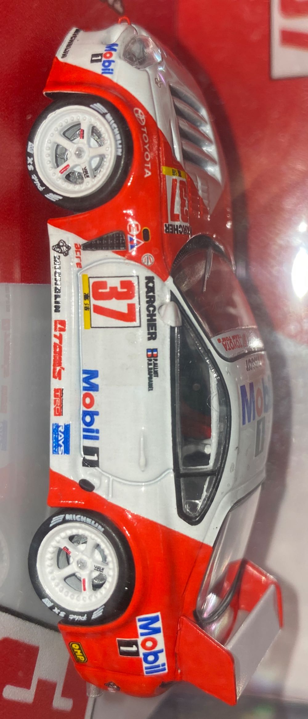 Toyota Supra GT - Tarmac (Mobil 1) action figure collectible [Barcode 9681015721053] - Main Image 2