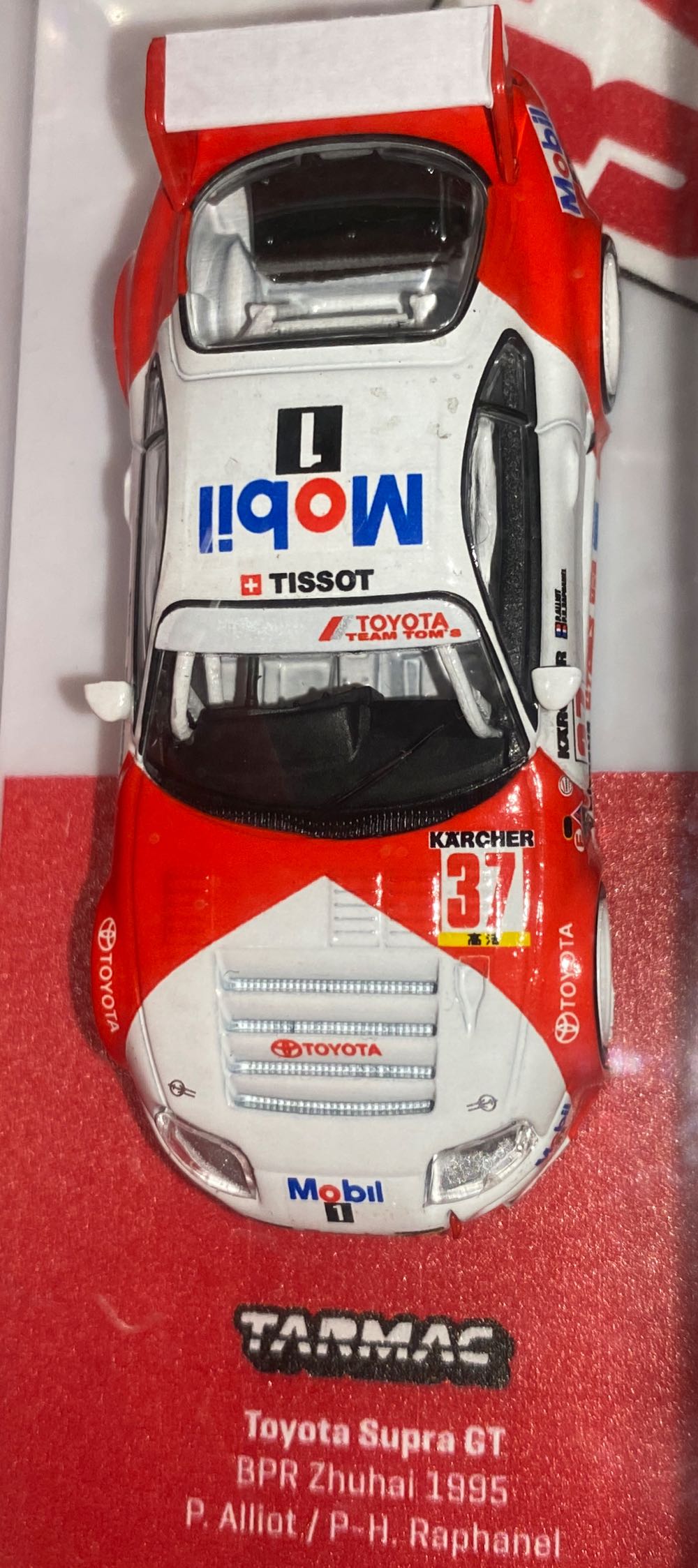 Toyota Supra GT - Tarmac (Mobil 1) action figure collectible [Barcode 9681015721053] - Main Image 3