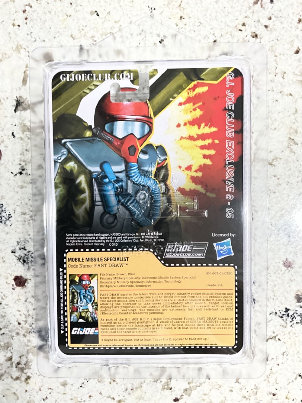 Fast Draw  (G.i. Joe Collector’s Club Exclusive) action figure collectible - Main Image 2