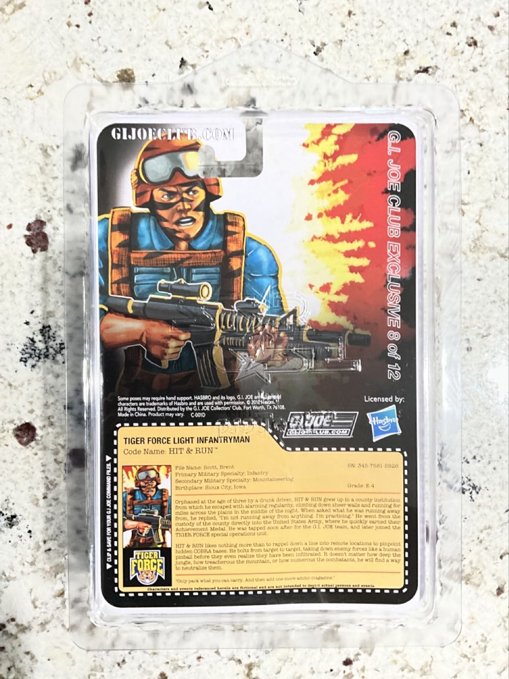 Hit & Run  (G.i. Joe Collector’s Club Exclusive) action figure collectible - Main Image 2