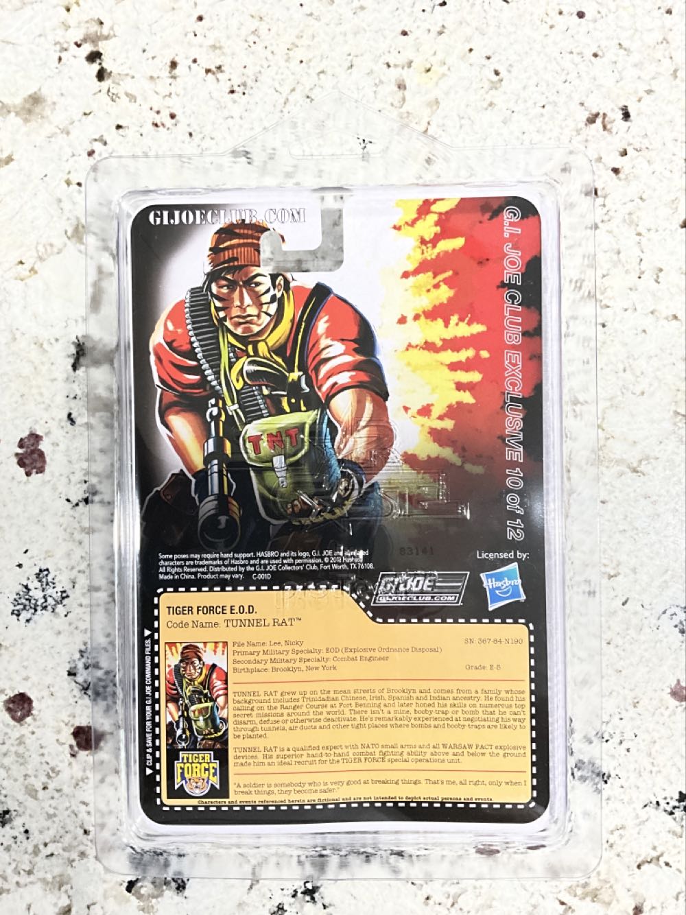 Tunnel Rat  (G.i. Joe Collector’s Club Exclusive) action figure collectible - Main Image 2