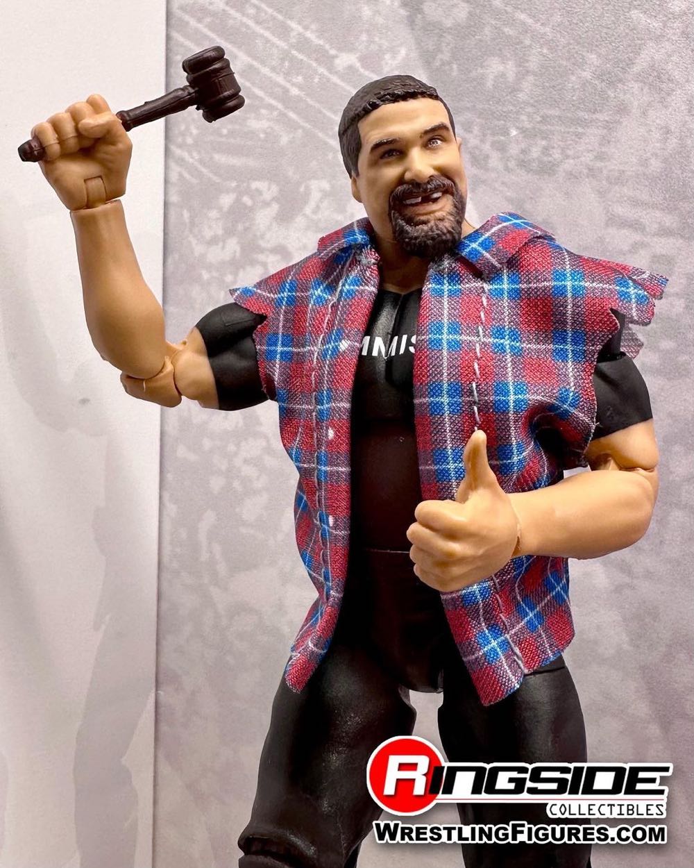 Mick Foley (Commissioner Foley) - WWE Mattel (WWE Elite Series 102 (2023)) action figure collectible - Main Image 2
