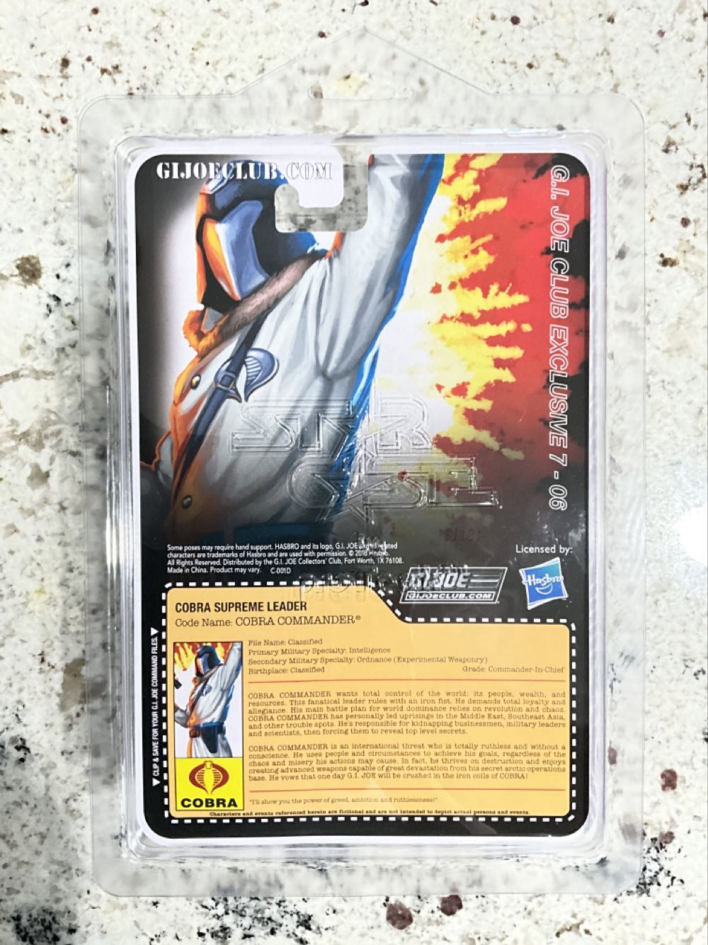 Cobra Commander  (G.i. Joe Collector’s Club Exclusive) action figure collectible - Main Image 2