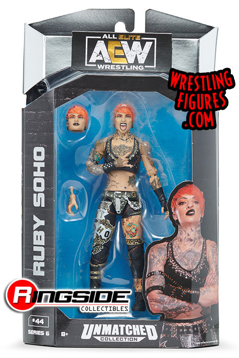 Ruby Soho - Jazwares (AEW - Unmatched) action figure collectible [Barcode 191726431459] - Main Image 2