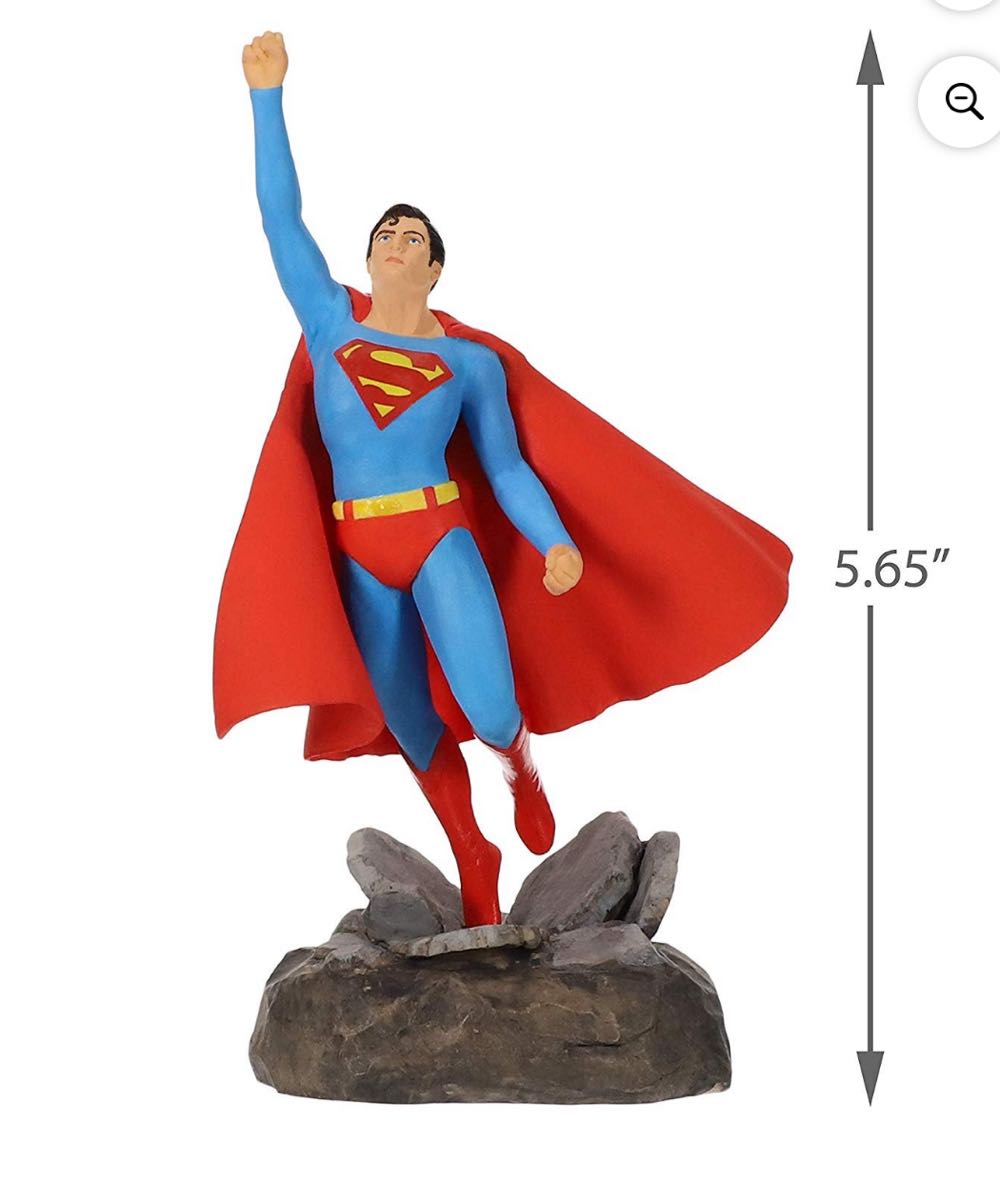 Christopher Reeve as Superman - Superman - The Movie - Hallmark Keepsake Ornaments (Magic Sound) action figure collectible [Barcode 763795469840] - Main Image 2