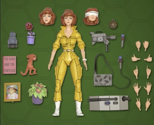 Neca Teenage Mutant Ninja Turtles April O’Neil - Neca (Teenage Mutant Ninja Turtles) action figure collectible [Barcode 634482542330] - Main Image 2