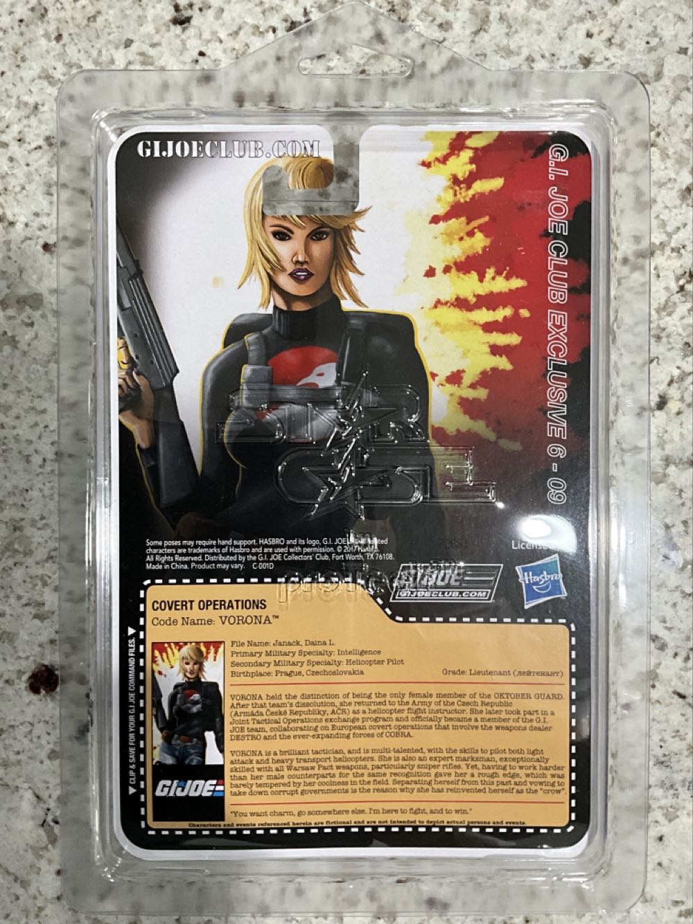 Vorona  (G.i. Joe Collector’s Club Exclusive) action figure collectible - Main Image 2