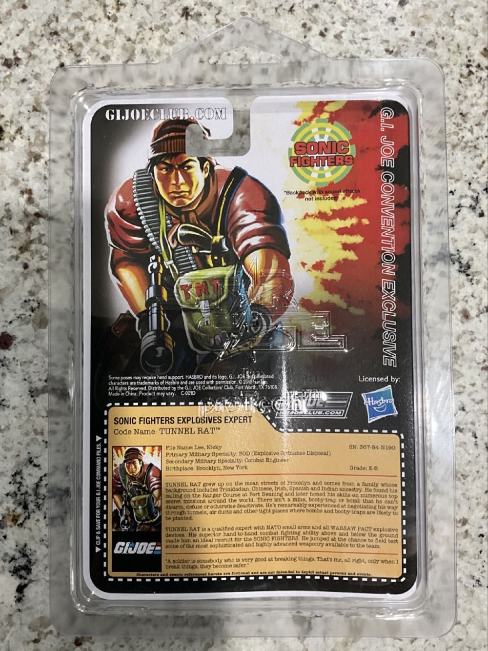 Tunnel Rat - GIJoeCon Exclusive  (G.i. Joe Collector’s Club Exclusive) action figure collectible - Main Image 2