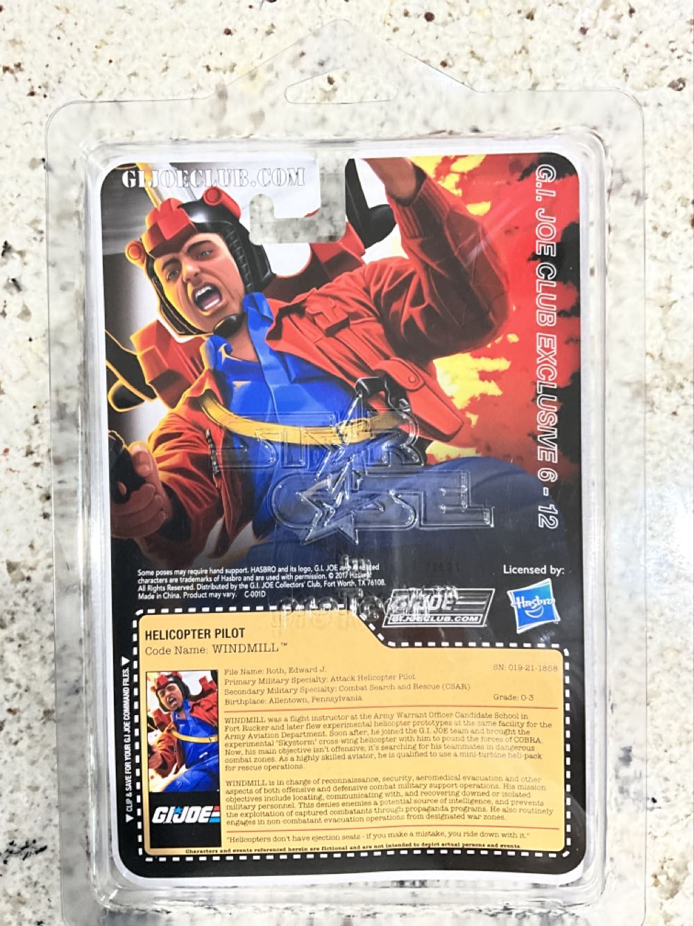 Windmill  (G.i. Joe Collector’s Club Exclusive) action figure collectible - Main Image 2