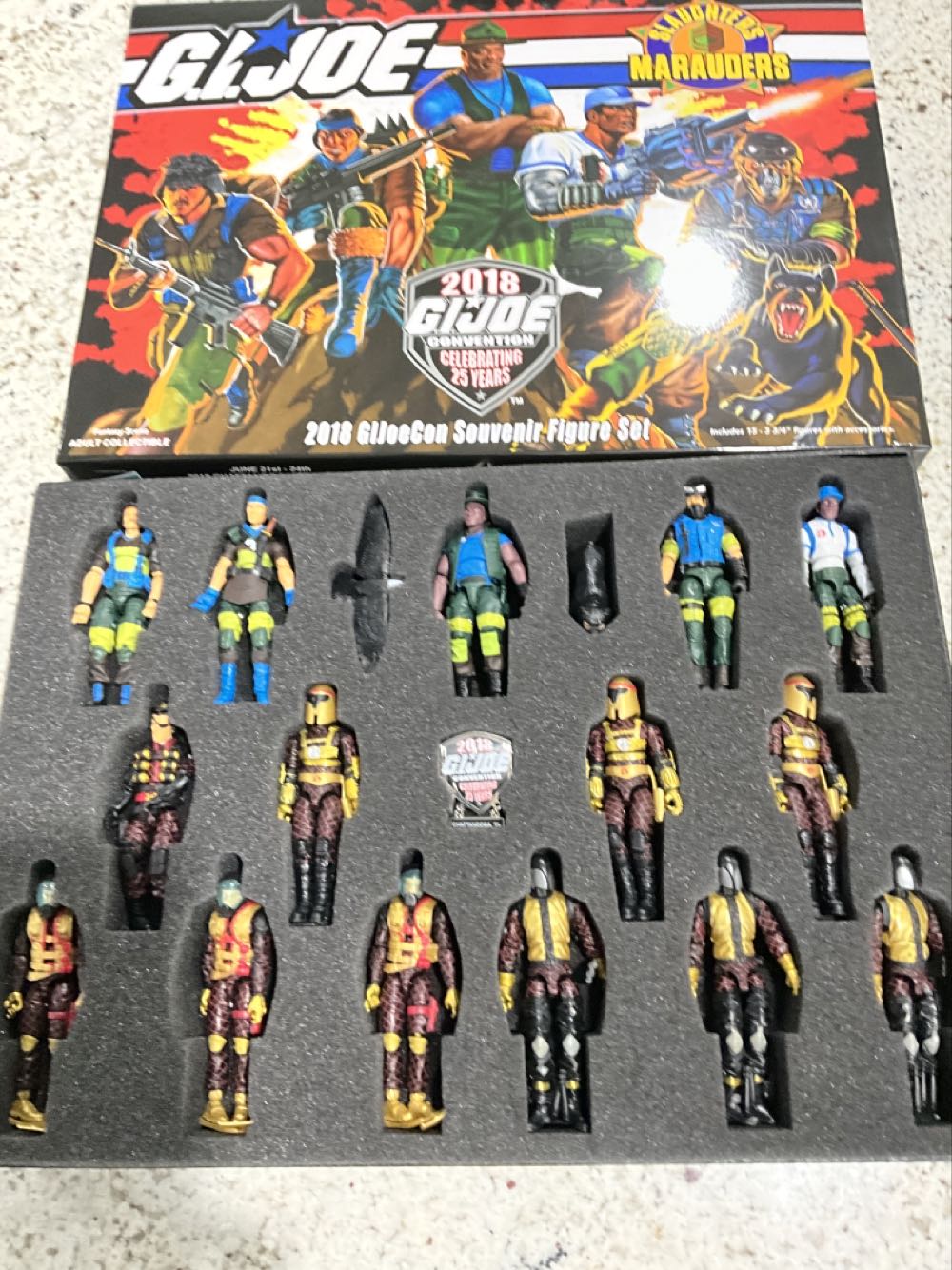 Slaughter’s Marauders - 2018 GIJoeCon Exclusive Set  (G.i. Joe Collector’s Club Exclusive) action figure collectible - Main Image 2