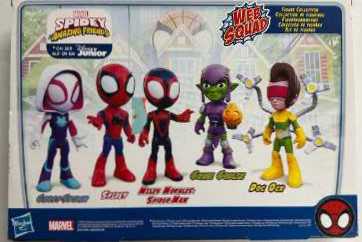 Disney Junior Marvel Spidey & His Amazing Friends Web Squad 5 Piece Set  action figure collectible [Barcode 5010993860548] - Main Image 2