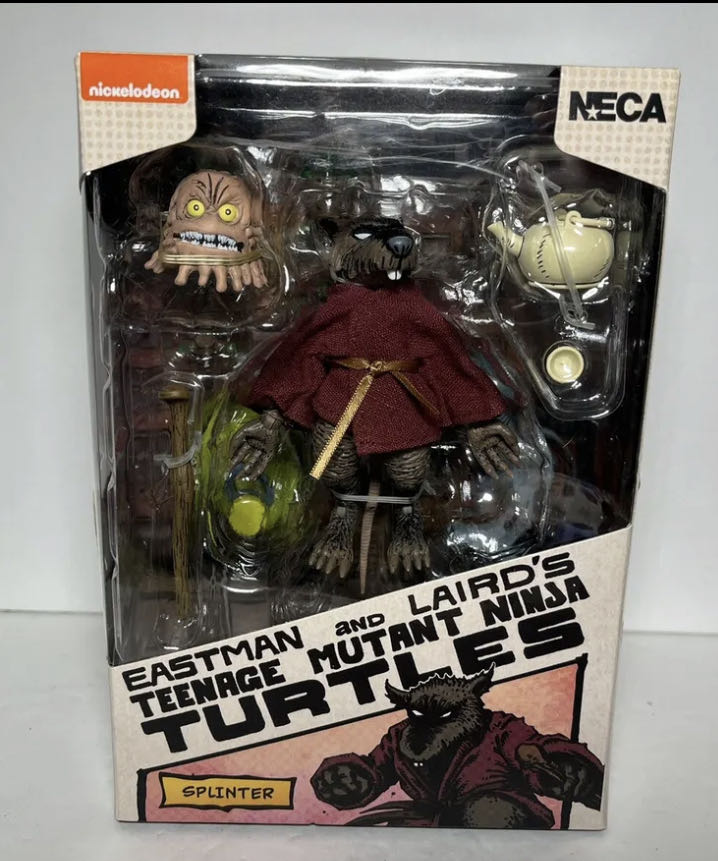 Mirage: #08 - Splinter - Neca (Teenage Mutant Ninja Turtles) action figure collectible [Barcode 634482543092] - Main Image 1