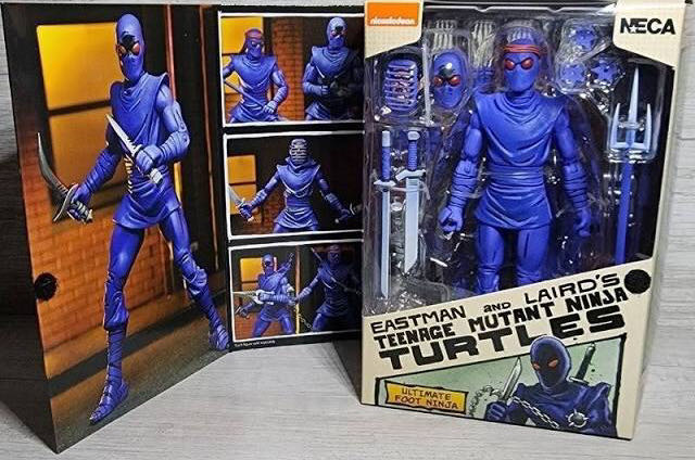Mirage: #09 - Ultimate Foot Ninja - Neca (Teenage Mutant Ninja Turtles) action figure collectible [Barcode 634482543283] - Main Image 2