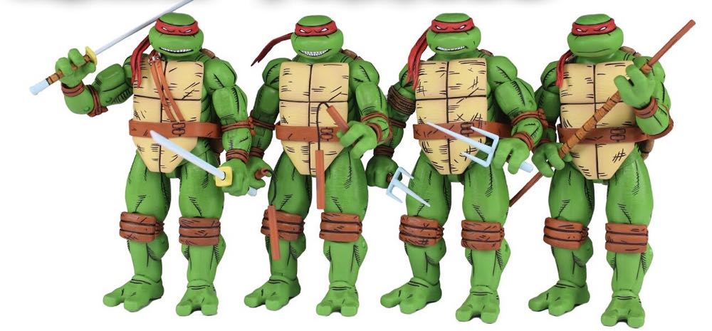 Eastman And Laird’s:Teenage Mutant Ninja Turtles Mirage Studio Version - Neca/Reel Toys (Teenage Mutant Ninja Turtles (Mirage)) action figure collectible [Barcode 634482543290] - Main Image 2