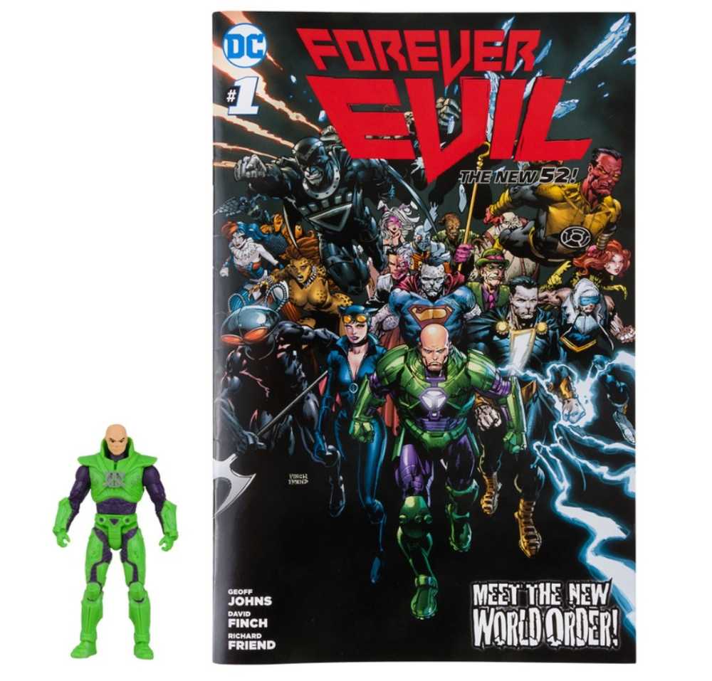 DC Page Punchers (3”) - Lex Luthor - McFarlane Toys (DC Direct) action figure collectible [Barcode 787926158533] - Main Image 4