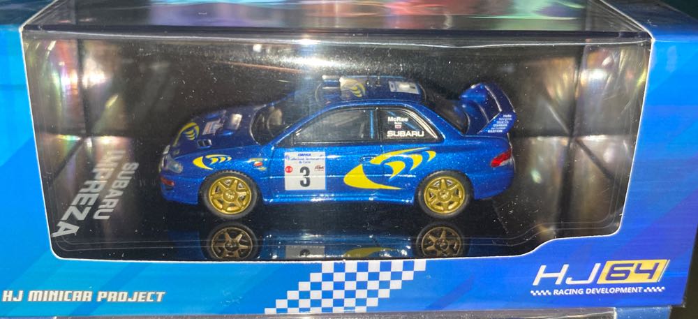 Subaru Impreza WRC #3 - Hobby Japan (WRC 555) action figure collectible [Barcode 4981932052205] - Main Image 1