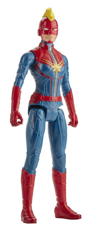 Captain Marvel - Carol Danvers - Hasbro (Marvel Titan Hero Series) action figure collectible [Barcode 5010993669097] - Main Image 3