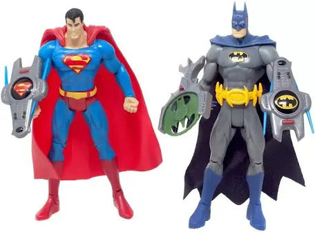 Batman & Superman 2 Pack: Superman - Mattel (Batman (Mattel)) action figure collectible [Barcode 027084038712] - Main Image 3
