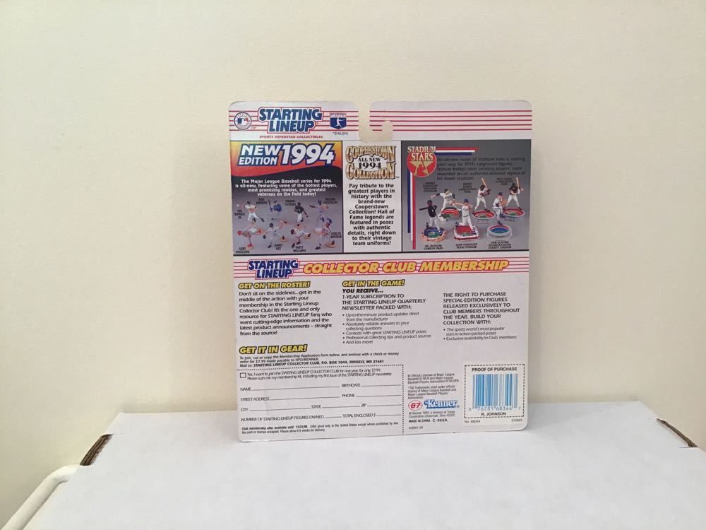 Randy Johnson - Kenner action figure collectible - Main Image 2