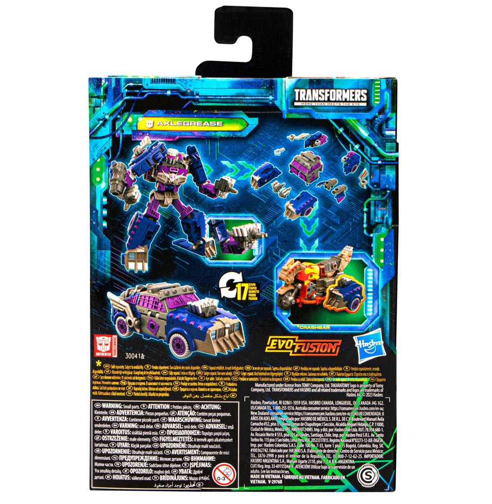 Axlegrease - Transformers Legacy Evolution - Hasbro (Transformers Legacy) action figure collectible [Barcode 5010996133298] - Main Image 4