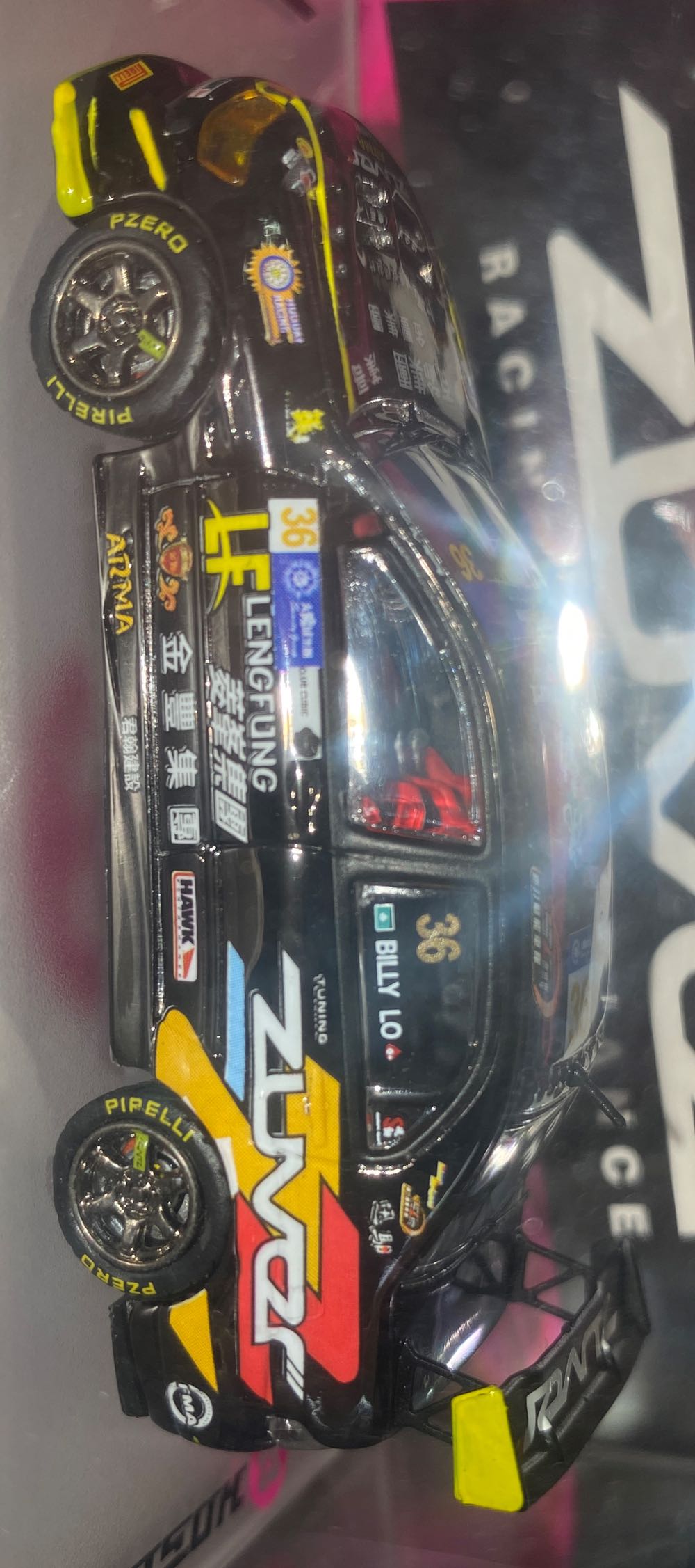 Mitsubishi Lancer Evolution 7 - Koso action figure collectible [Barcode 6972158310482] - Main Image 2