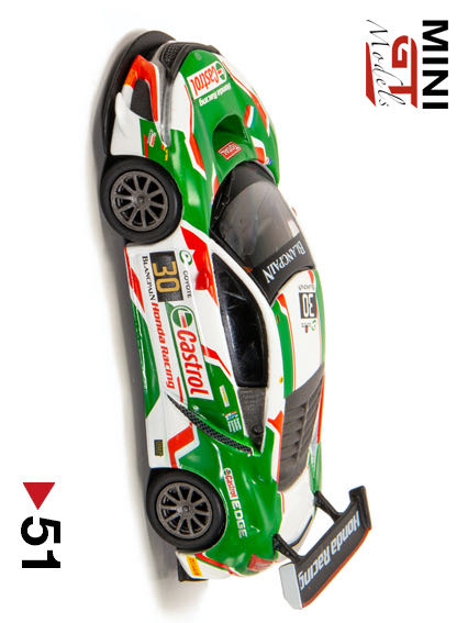 Honda NSX GT3 - Mini GT (Castrol) action figure collectible [Barcode 4895183688444] - Main Image 3