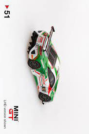 Honda NSX GT3 - Mini GT (Castrol) action figure collectible [Barcode 4895183688444] - Main Image 4