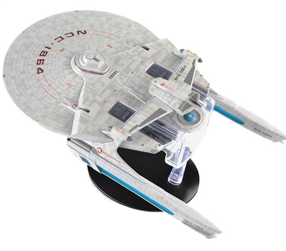 Eaglemoss - Star Trek - U.S.S. RELIANT - Wrath of Khan - Eaglemoss Hero Collector action figure collectible [Barcode 641945986914] - Main Image 3