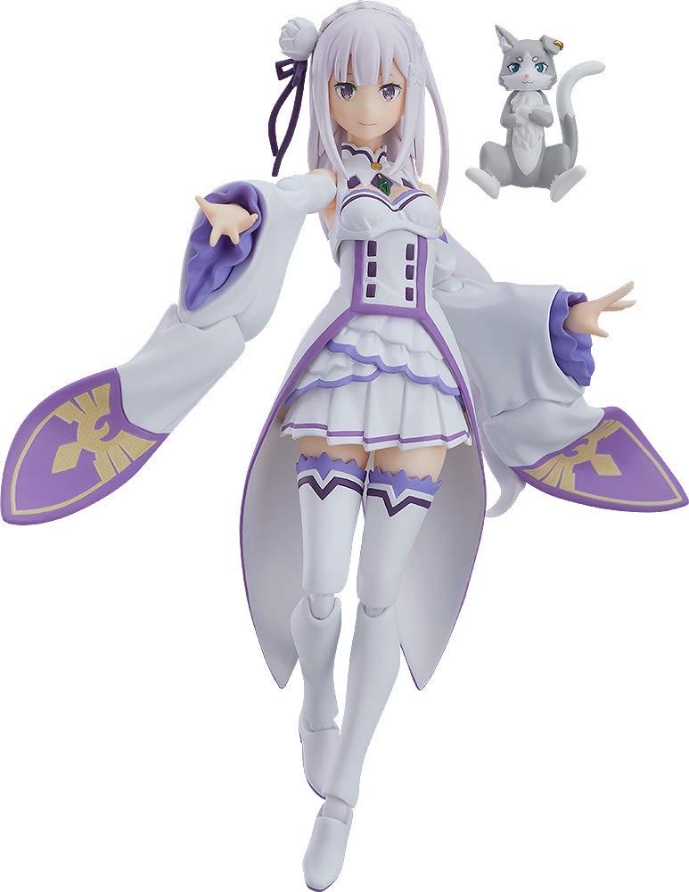 Figma: Emilia  (Figma: Max Factory x Masaki Apsy Action Figure Series) action figure collectible [Barcode 4545784065778] - Main Image 2