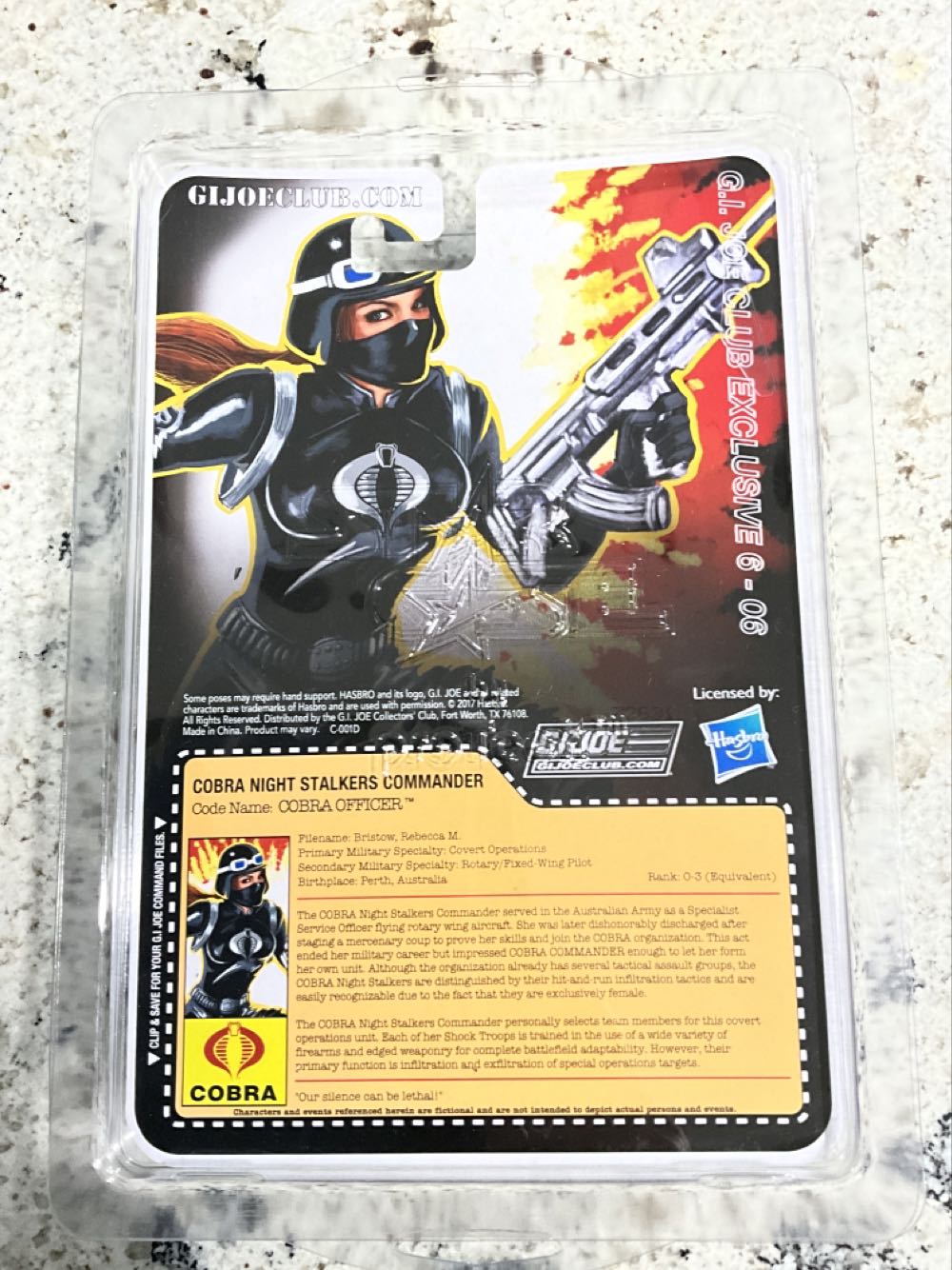 Cobra Officer  (G.i. Joe Collector’s Club Exclusive) action figure collectible - Main Image 2