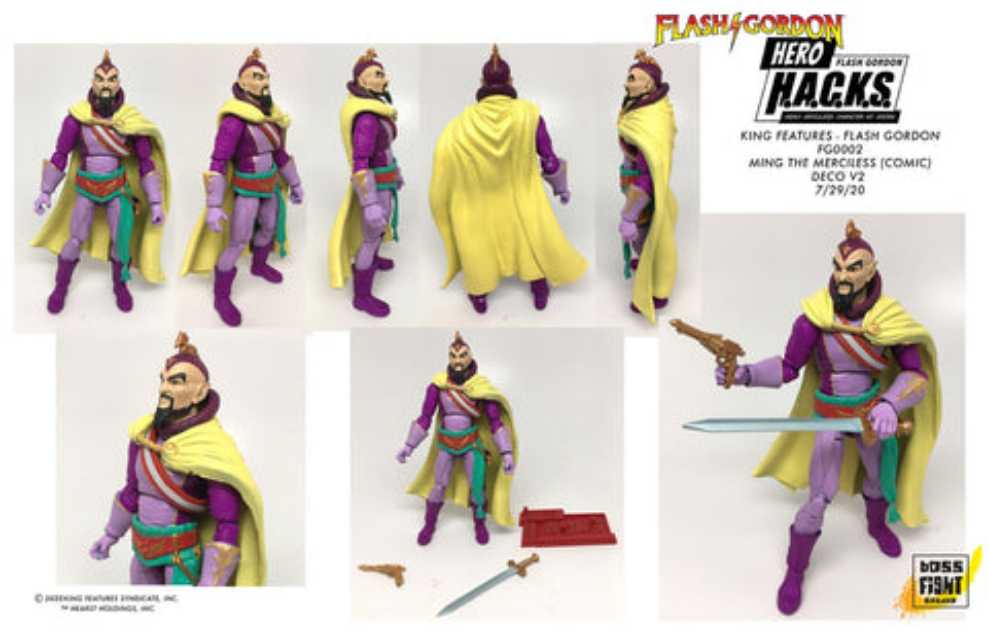 Ming The Merciless - Boss Fight (Flash Gordon) action figure collectible [Barcode 814800022205] - Main Image 2