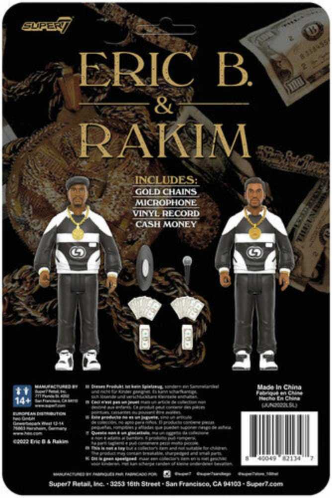 Super7 Reaction Eric B & Rakim - Super 7 action figure collectible - Main Image 2