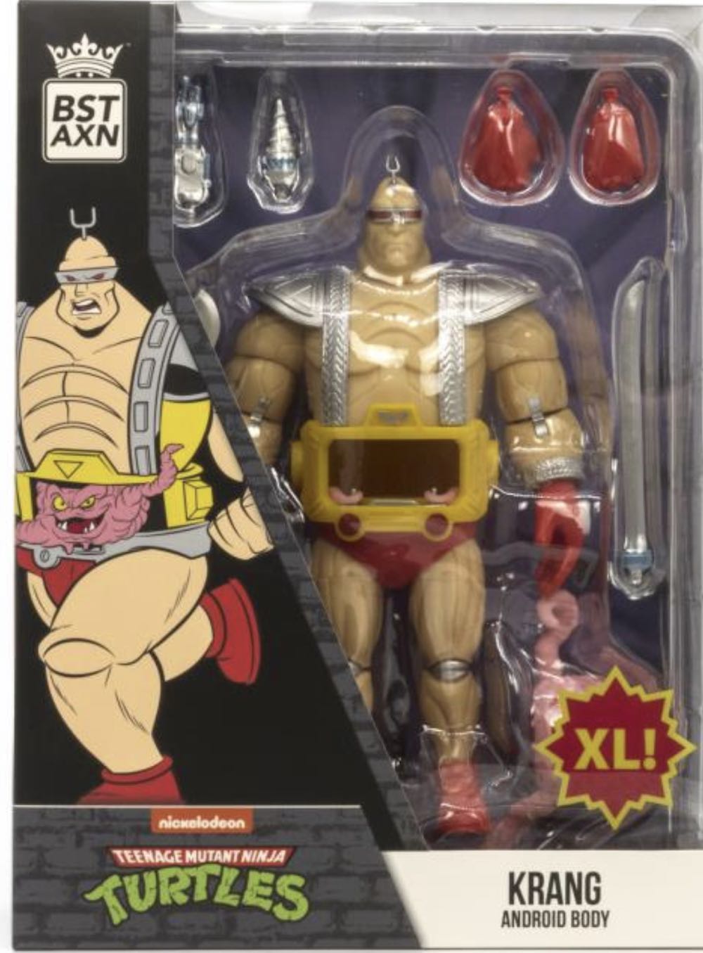 Teenage Mutant Ninja Turtles BST AXN XL Krang with Android Body - The Loyal Subjects (Teenage Mutant Ninja Turtles) action figure collectible - Main Image 2