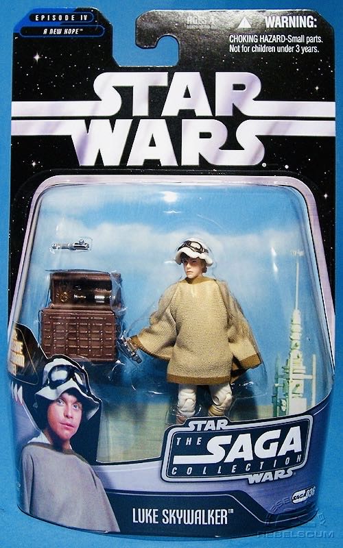 Star Wars: Luke Skywalker - Hasbro (The Saga Collection SAGA-036) action figure collectible - Main Image 3