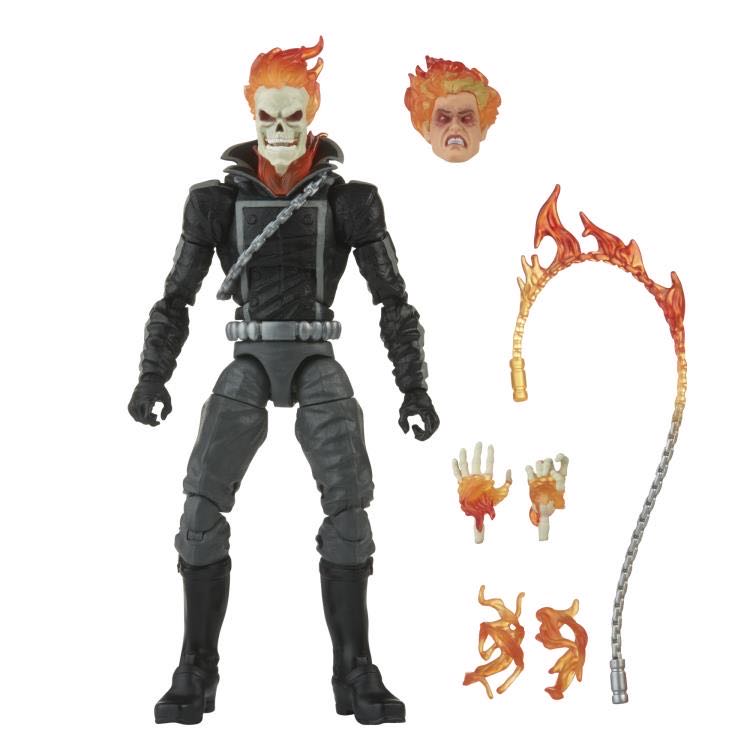 Marvel Legends Retro Collection Ghost Rider - Hasbro (Marvel) action figure collectible - Main Image 3